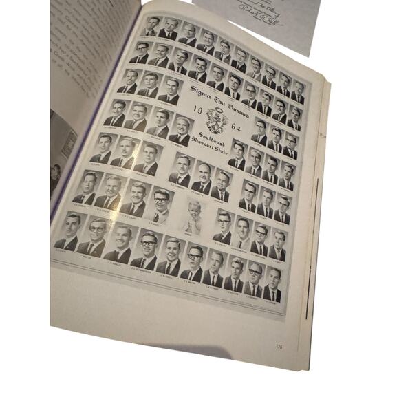 1964 “Sagamore” Southeast Missouri State College Yearbook + Kappa Delta Pi Cert - Picture 6 of 8